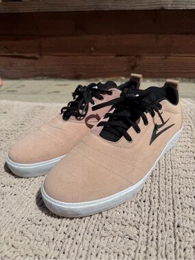 Lakai Men's Bristol Suede Sneaker Skateboard Shoes - Pink and Black